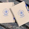 Блокнот А5 на пружині з еко-ручкою, 68320 45154